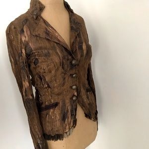 Brand New ALBERTO MAKAI Bronze Blouse (with Tags)